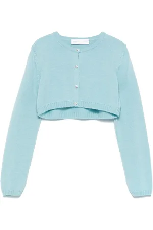 COLORICHIARI Klassischer Cropped-Cardigan