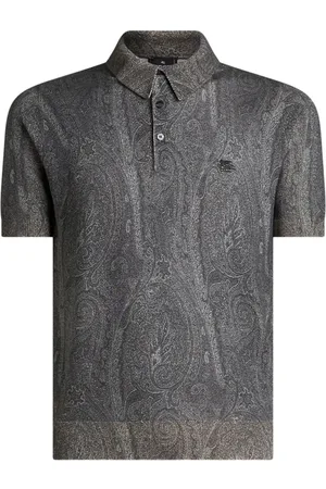 Etro Poloshirt mit Paisley-Print