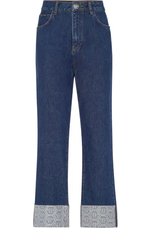 Philipp Plein Lockere Jeans mit Monogramm