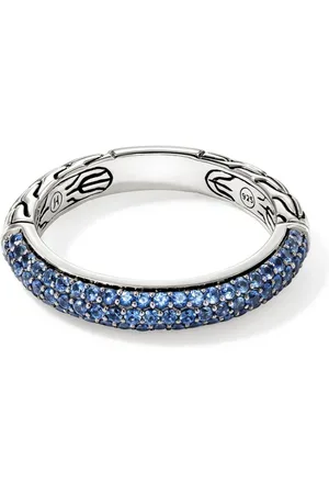 John Hardy JH Essential Sterlingsilberring mit Saphir