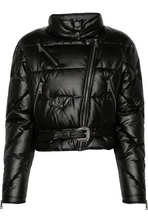 VERSACE Steppjacke mit barocker Schnalle