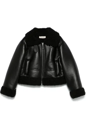 Twin-Set Pilotenjacke aus Faux-Leder