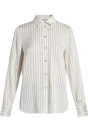Vince Gestreiftes Slim-Fit-Hemd