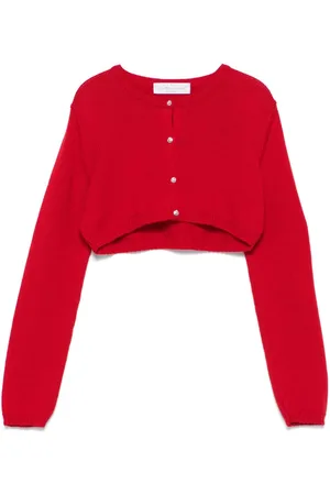 COLORICHIARI Klassischer Cropped-Cardigan