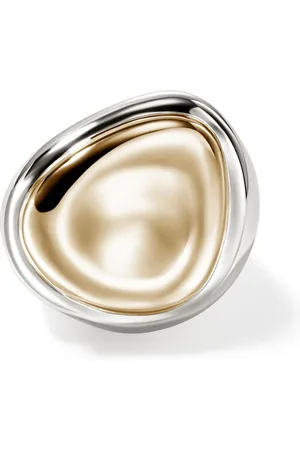 John Hardy 14kt Pebble Gelbgoldring