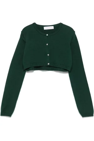 COLORICHIARI Klassischer Cropped-Cardigan