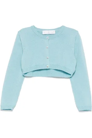 COLORICHIARI Klassischer Cropped-Cardigan