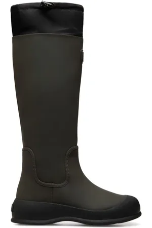 Bally Kniehohe Stiefel mit Logo-Applikation