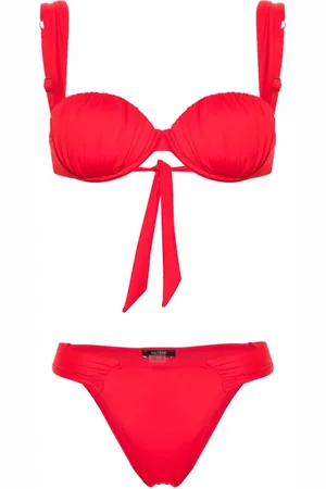Noire Swimwear Geraffter Balconette-Bikini