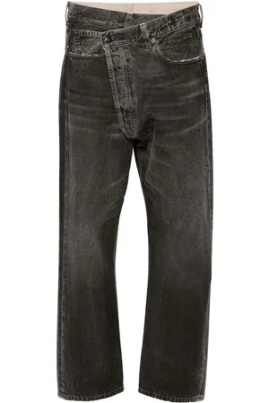 R13 Jeans mit asymmetrischem Bund