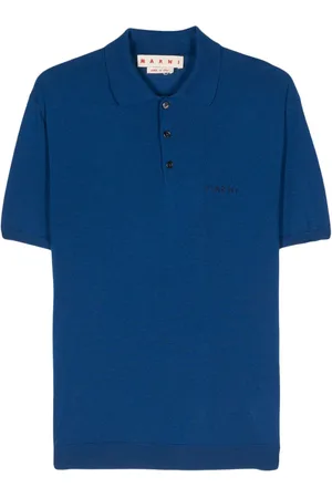 Marni Poloshirt mit Logo-Stickerei