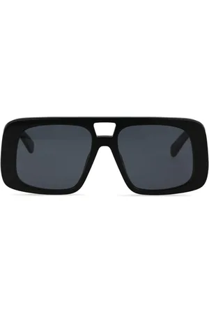 Stella McCartney Eckige Sonnenbrille mit Oversized-Gestell