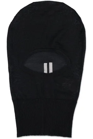 Rick Owens Balaklava aus Kaschmir mit geripptem Saum