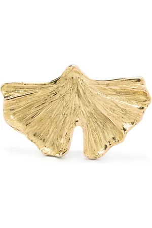 Aurélie Bidermann 18kt yellow mini Ginkgo single earring