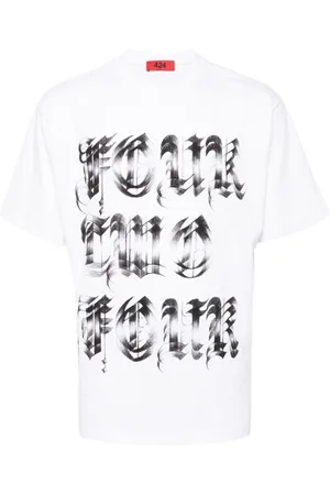 424 FAIRFAX T-Shirt mit Logo-Print