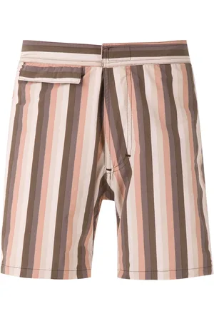 AMIR SLAMA Gestreifte Shorts