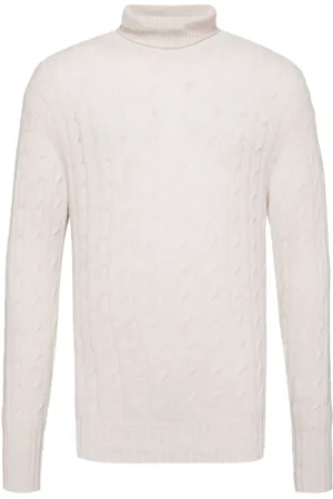 N.PEAL Berwick Cable Rollkragenpullover