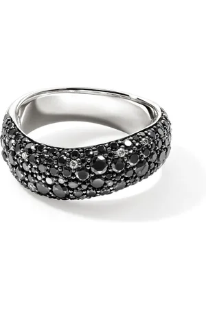 John Hardy Surf Ring aus Sterlingsilber mit Diamanten