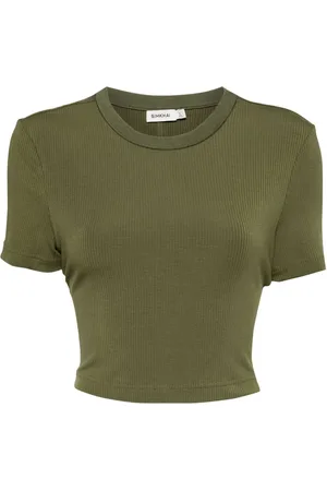Simkhai Geripptes Cinta Cropped-Top