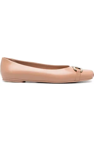 Salvatore Ferragamo Ballerinas mit Gancini-Schnalle