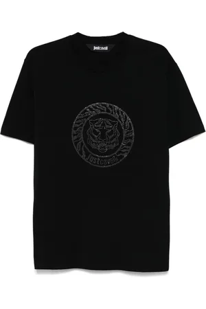 Roberto Cavalli T-Shirt mit Tiger-Logo