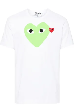 Comme des Garçons T-Shirt mit ikonischem Herzmotiv