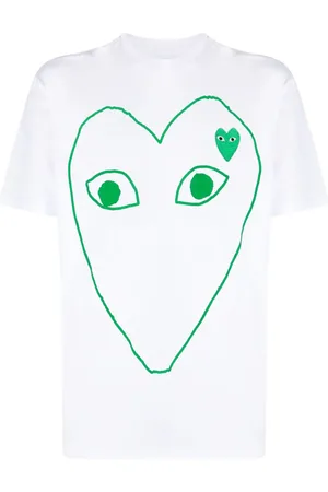 Comme des Garçons T-Shirt mit Herz-Print