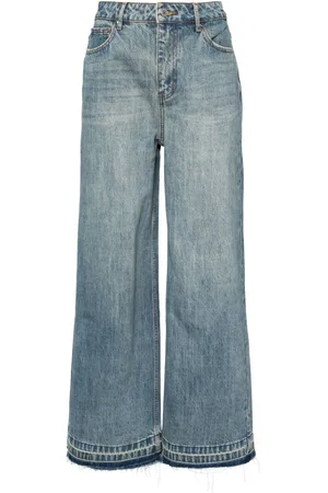 B+AB Jeans mit Fransen