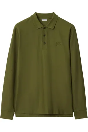Burberry Poloshirt mit langen Ärmeln