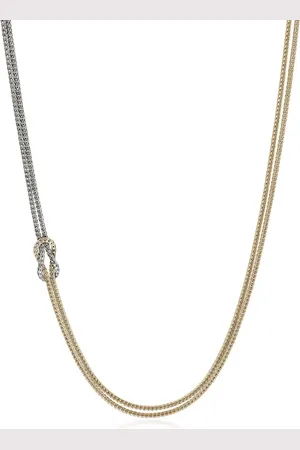 John Hardy 14kt Love Knot Goldhalskette