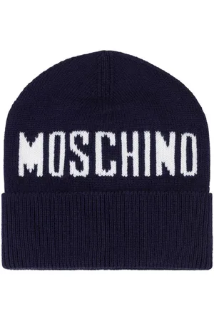 Moschino Mütze mit Logo-Intarsie