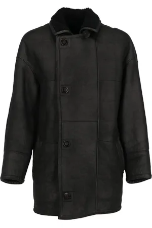 VALENTINO GARAVANI 1980s Mantel aus Shearling