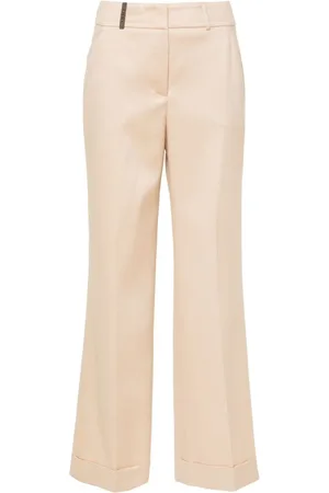 PESERICO SIGN Flanellhose mit geradem Bein