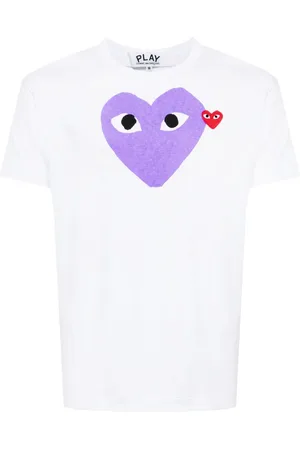 Comme des Garçons T-Shirt mit ikonischem Herzmotiv