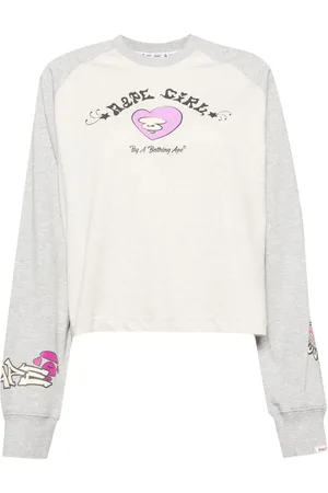 A Bathing Ape Moonface T-Shirt mit Logo