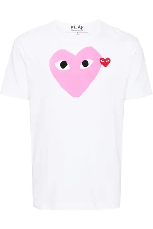 Comme des Garçons T-Shirt mit Herz-Print