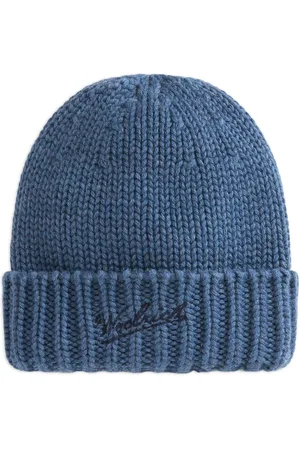 Woolrich Beanie mit Logo-Stickerei