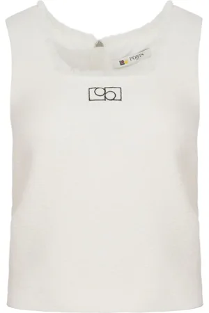 PORTS 1961 Top mit Logo-Stickerei