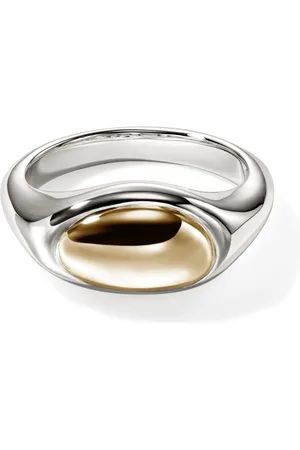 John Hardy 14kt Pebble Gelbgoldring