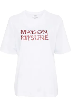 Maison Kitsuné Woodland Alphabet T-Shirt