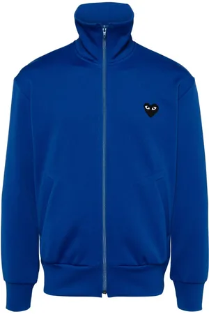 Comme des Garçons Jersey-Sportjacke mit Herz-Print