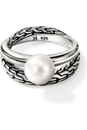 John Hardy Essential Ring mit Perlen