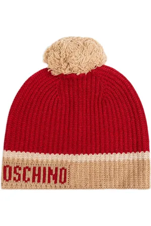 Moschino Intarsien-Beanie