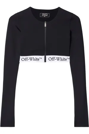 OFF-WHITE T-Shirt mit Logobund