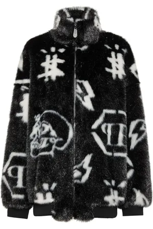 Philipp Plein Jacke mit Monogramm-Print