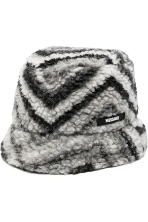 Missoni Fischerhut mit Zickzackmuster