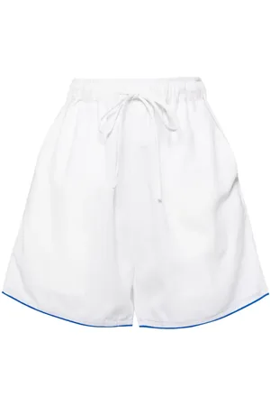 Bambah Hibiscus Shorts aus Leinen