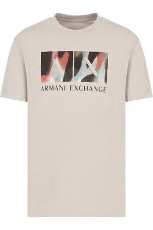Armani Exchange T-Shirt mit Logo-Print