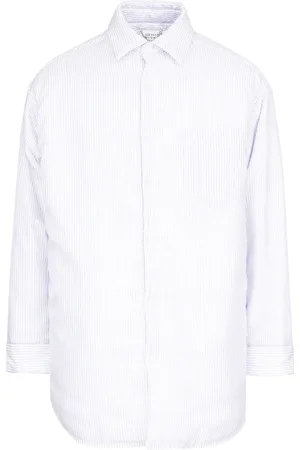 Maison Margiela Gestreiftes Popeline-Hemd