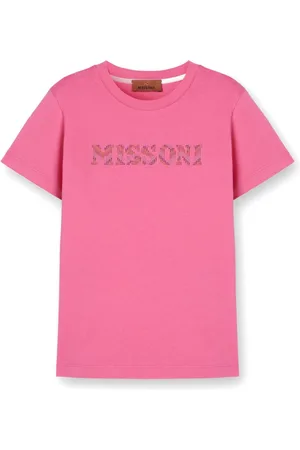 Missoni T-Shirt mit Strass-Logo